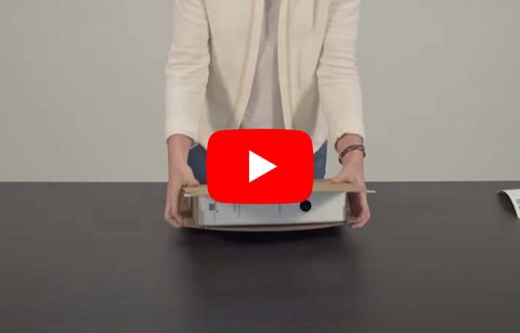 Smartbox Pro: Vorschaubild zum Herstellervideo „Ordner selbstklebend verpacken“