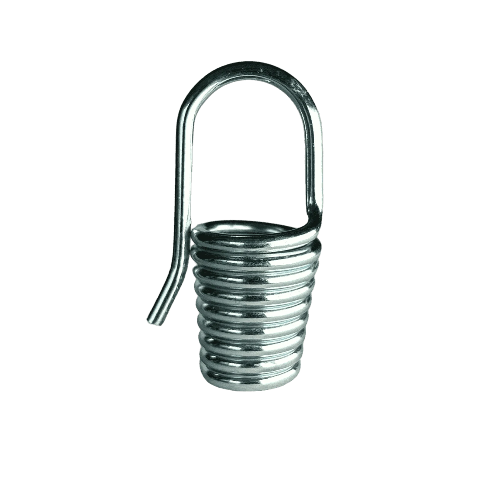 Technisches Anschlussteil | 512192 | Ansicht 1 Spirale geschlossen für 12,3 mm silber, dickschicht passiviert, Variante Dickschicht passiviert Chrom – Produktabbildung 1