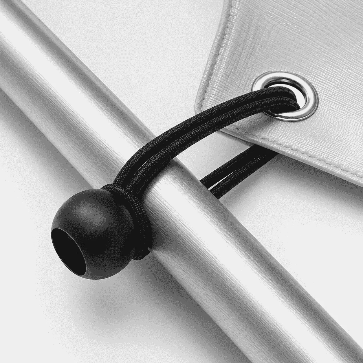 Zeltgummis mit Kugel 120 mm schwarz Ø5mm – Produktabbildung 4