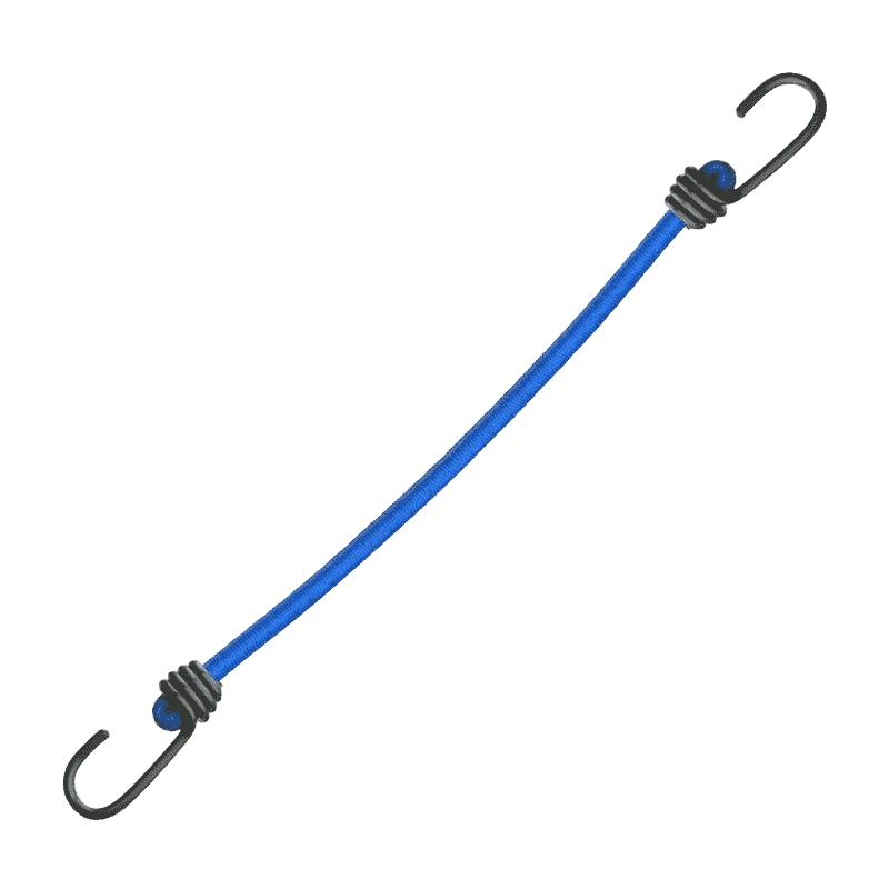Expander mit zwei Endstücken | SW20005314 | Ansicht 1 Expanderseil Blau 80 cm Ø 8 mm 2 Spiralhaken – Produktabbildung 1