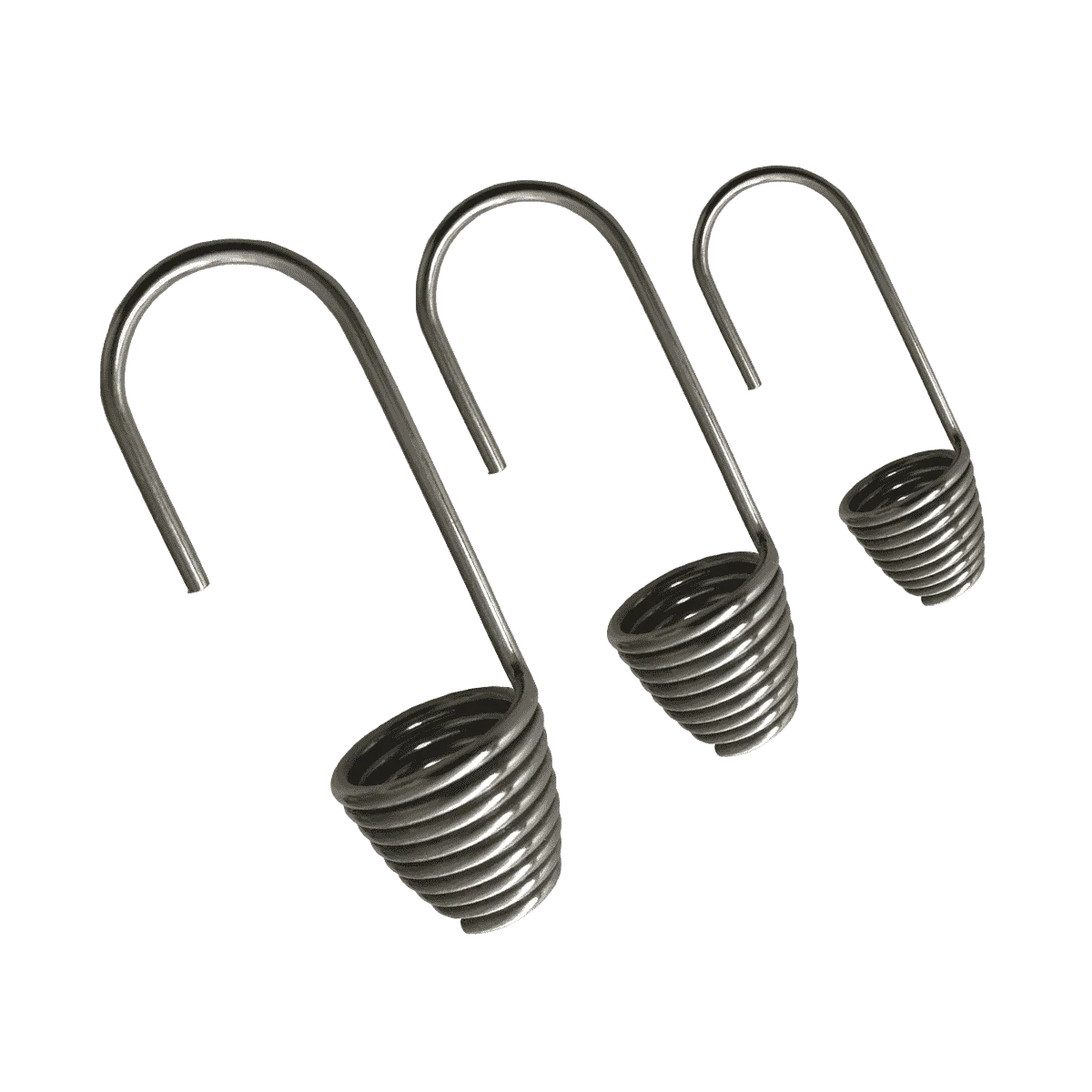 Edelstahlspiralhaken für Expandergummis 10 mm – Produktabbildung 2