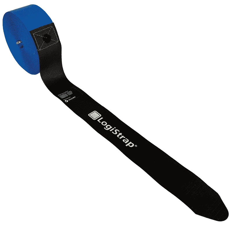 LOGISTRAP® Palettenband | E1030005013107 | Ansicht 1 Palettengummis LOGISTRAP® 50x7000mm Schwarz/Blau – Produktabbildung 1