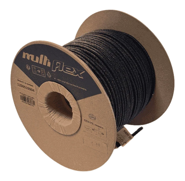 Expanderseil | SW50021 | Ansicht 1 Expanderseil 3 mm schwarz auf 100 Meter · Multiflex Polypropylen – Produktabbildung 1