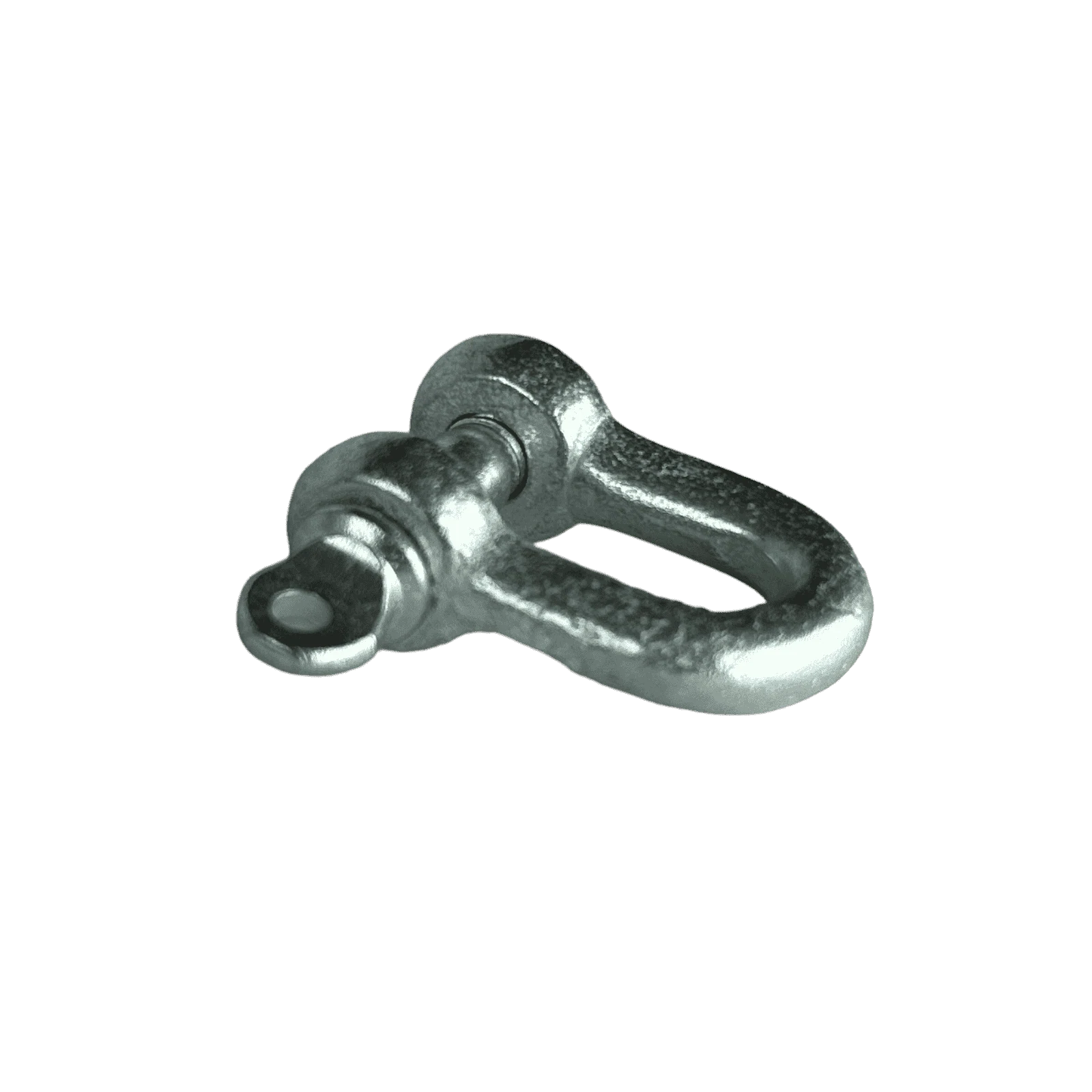 Technisches Anschlussteil | 512132 | Ansicht 1 Schäkel, gerade, Nutzlast 200 kg, Materialstärke• 8 mm, B 11 mm, Eisen verzinkt – Produktabbildung 1