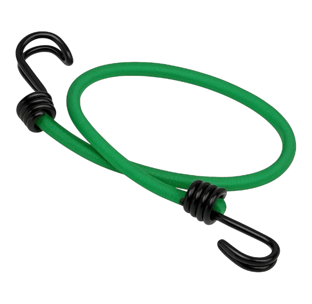 Expander mit zwei Endstücken | SW100171 | Ansicht 1 Expander Grün 120 cm Doppelhaken Gummiband Spannfix – Produktabbildung 1