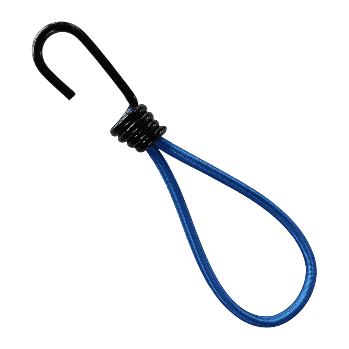 Expander mit Spiralhaken 130 mm Königsblau 25 Stück – Produktabbildung 2