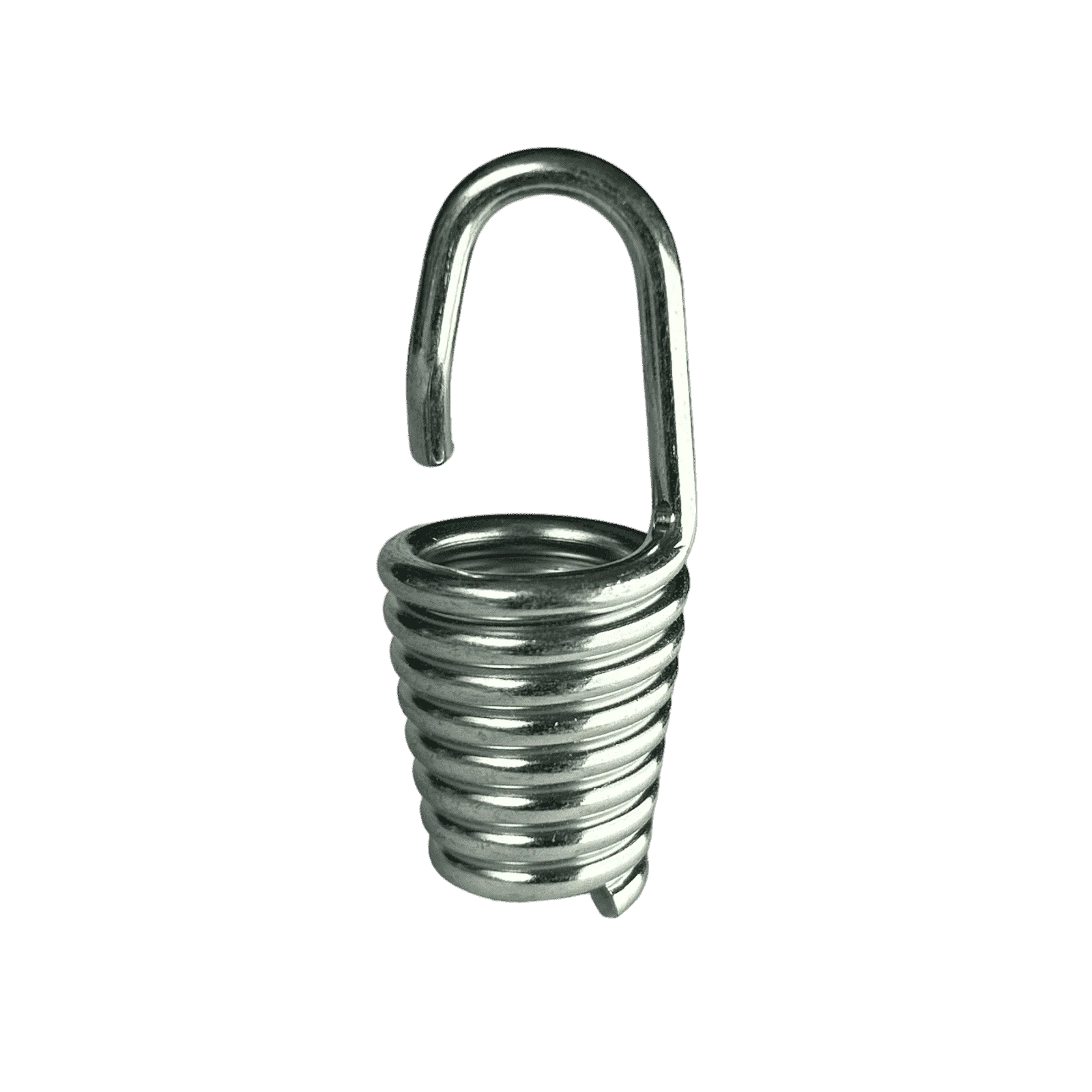 Technisches Anschlussteil | 512185B | Ansicht 1 Expander Spirale 10,5 mm dickschicht passiviert CR 6 frei. Tropikalisierung (silber) Material: EN 10 – Produktabbildung 1