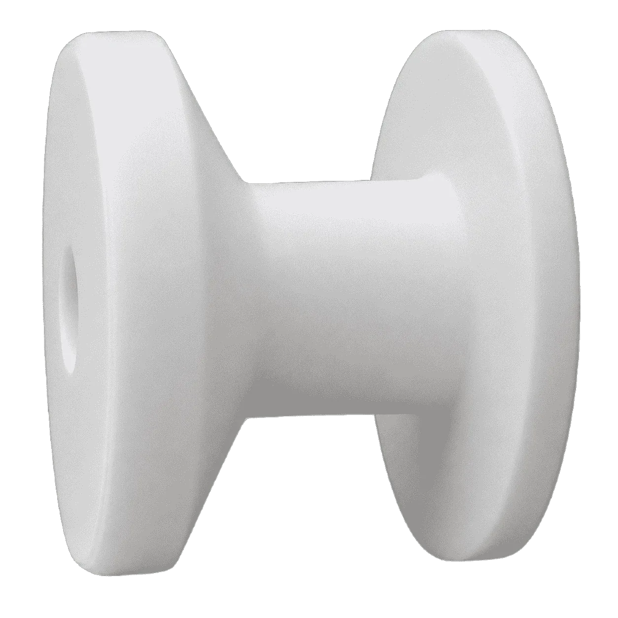 Rundknopf 6 mm Weiß · Einhängeknopf für Expanderseil – Produktabbildung 6