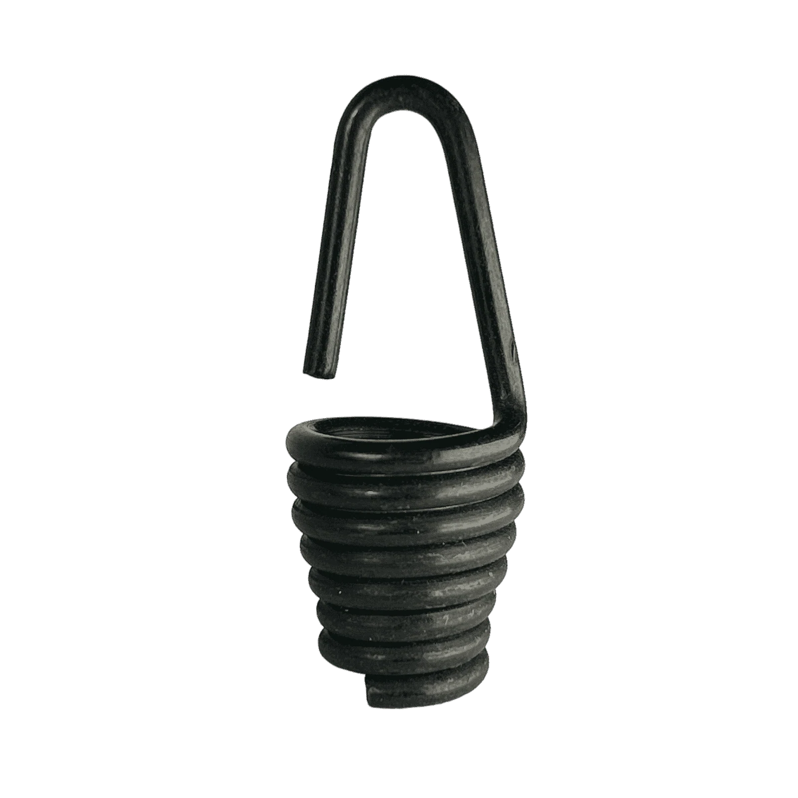 HFB Stahlspirale spitz 8,5 mm Draht 3 mm schwarz verzinkt – Produktabbildung 1