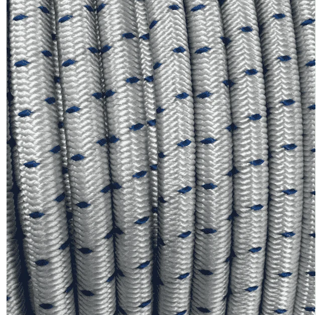 Expanderseil 6 mm Weiß · Blau gefleckt 100 Meter · Monoflex Polypropylen – Produktabbildung 2