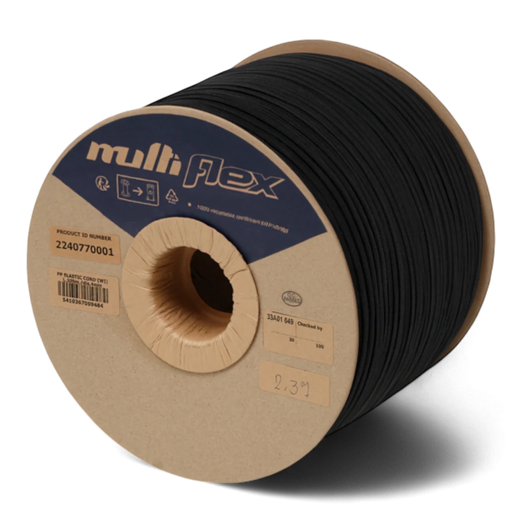 Expanderseil | SW100003 | Ansicht 1 Expanderseil 6 mm Schwarz 100 Meter · Multiflex – Produktabbildung 1
