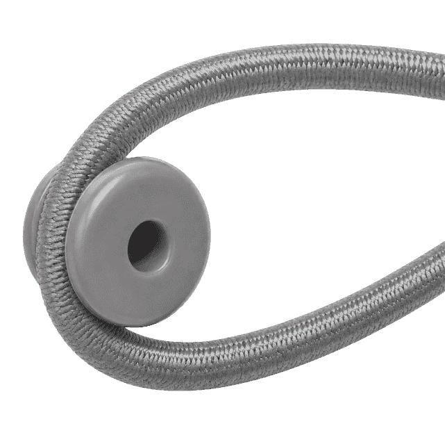 Rundknopf 6 mm Grau · Einhängeknopf für Expanderseil – Produktabbildung 2
