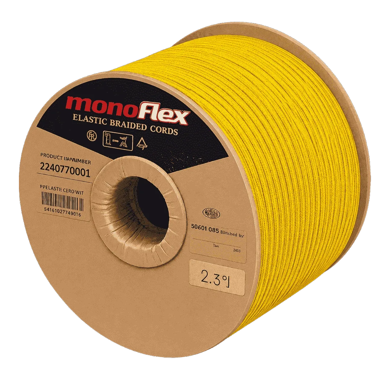 Expanderseil | SW205309 | Ansicht 1 Expander Seil 6 mm gelb 100 Meter · Monoflex Polypropylen – Produktabbildung 1