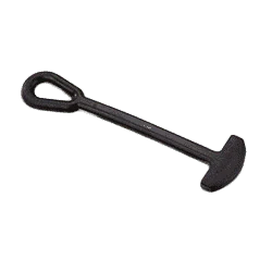 Gummistroppen L 190 mm schwarz EPDM/2 · 100 Stück – Produktabbildung 1