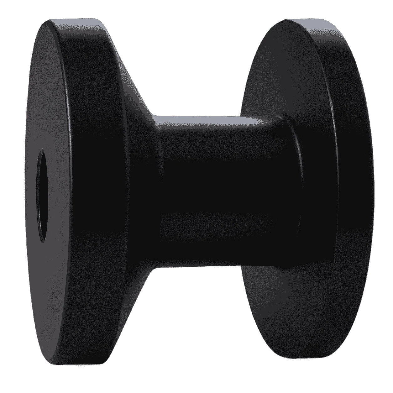 Rundknopf 6 mm Schwarz · Einhängeknopf für Expanderseil – Produktabbildung 6