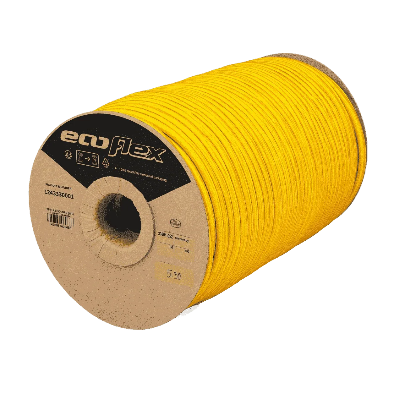 Expanderseil | SW253009 | Ansicht 1 Expanderseil Gelb 8 mm · 100 Meter Rolle · Monoflex Polypropylen – Produktabbildung 1