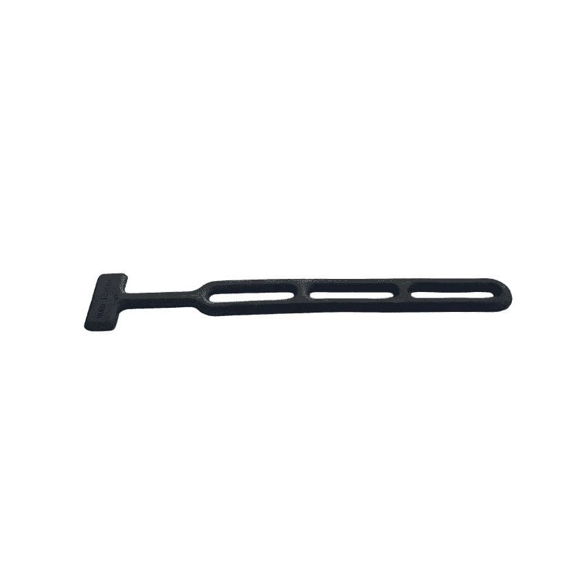 EPDM-Spannelement | EP2853NO | Ansicht 1 Gummistroppen L 285 mm schwarz EPDM/3 · 100 Stück – Produktabbildung 1