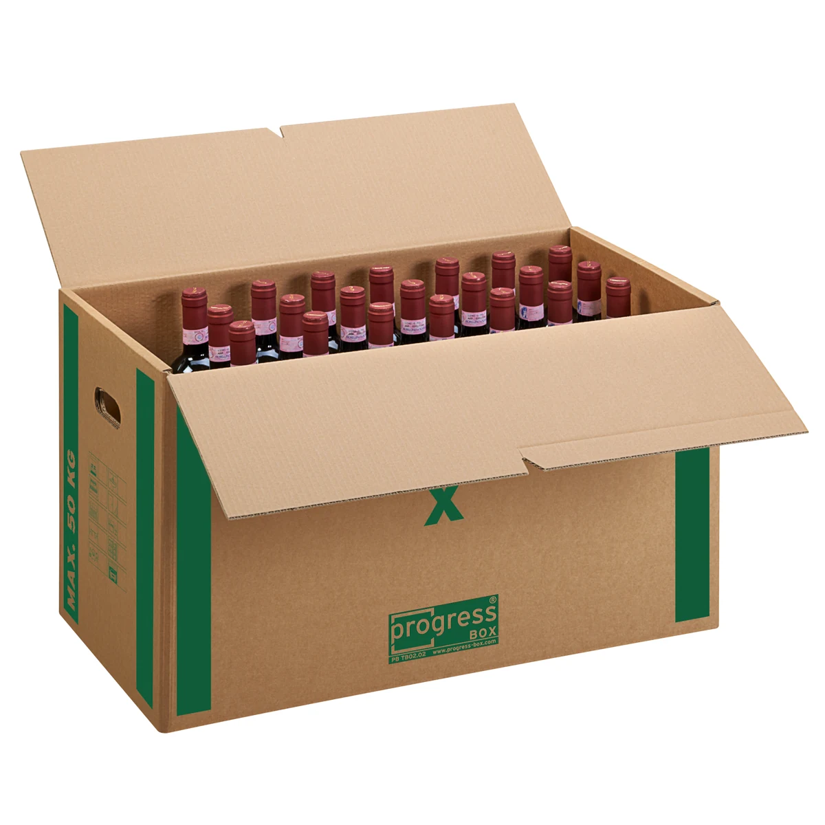 Serienabbildung zur Bauform PB TB01.02 von progress packaging