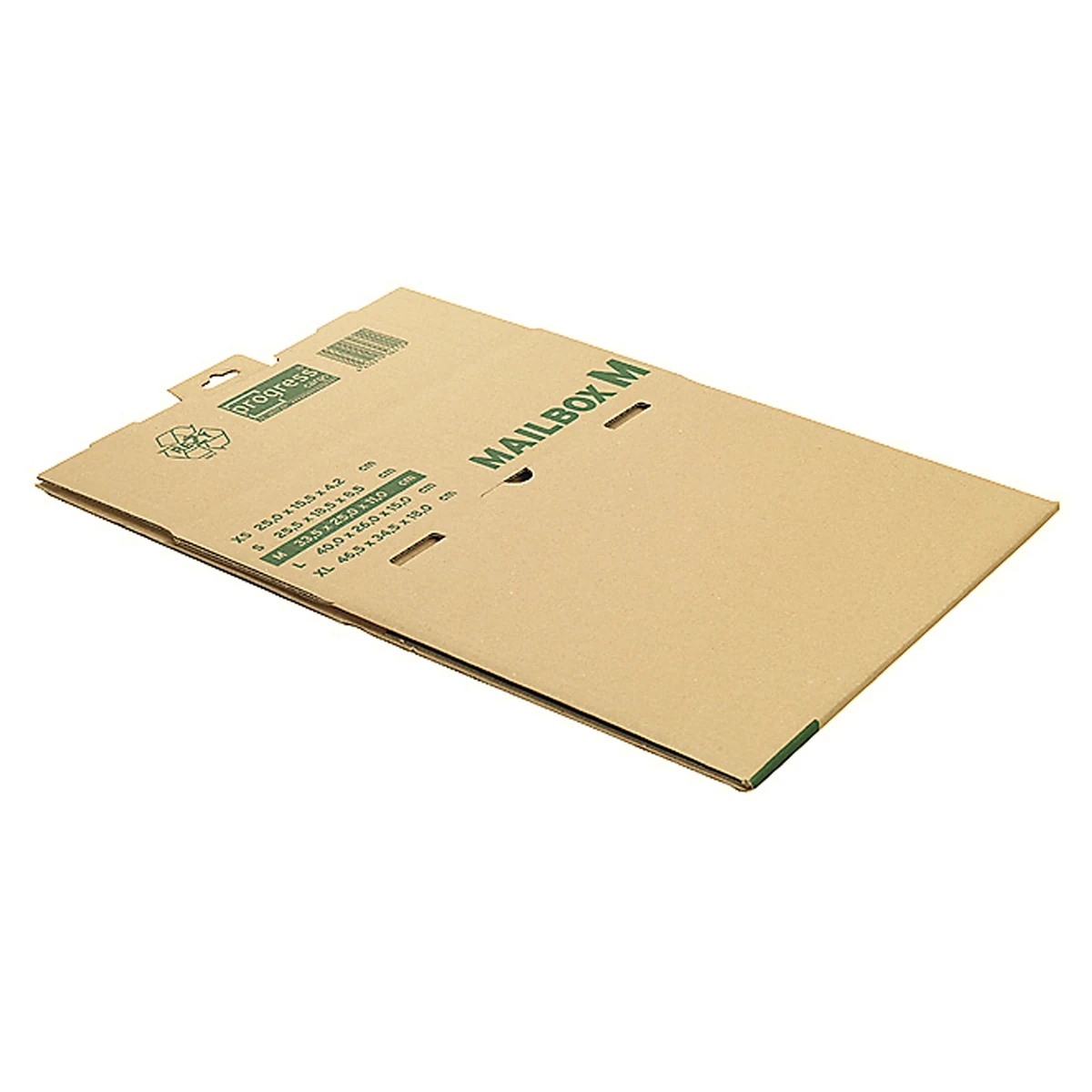MAILBOX 331x241x104 mm Post Versandkarton C4 | PCMB07.04020 | Ansicht 2 MAILBOX 331x241x104 mm Post Versandkarton C4 – Produktabbildung 2