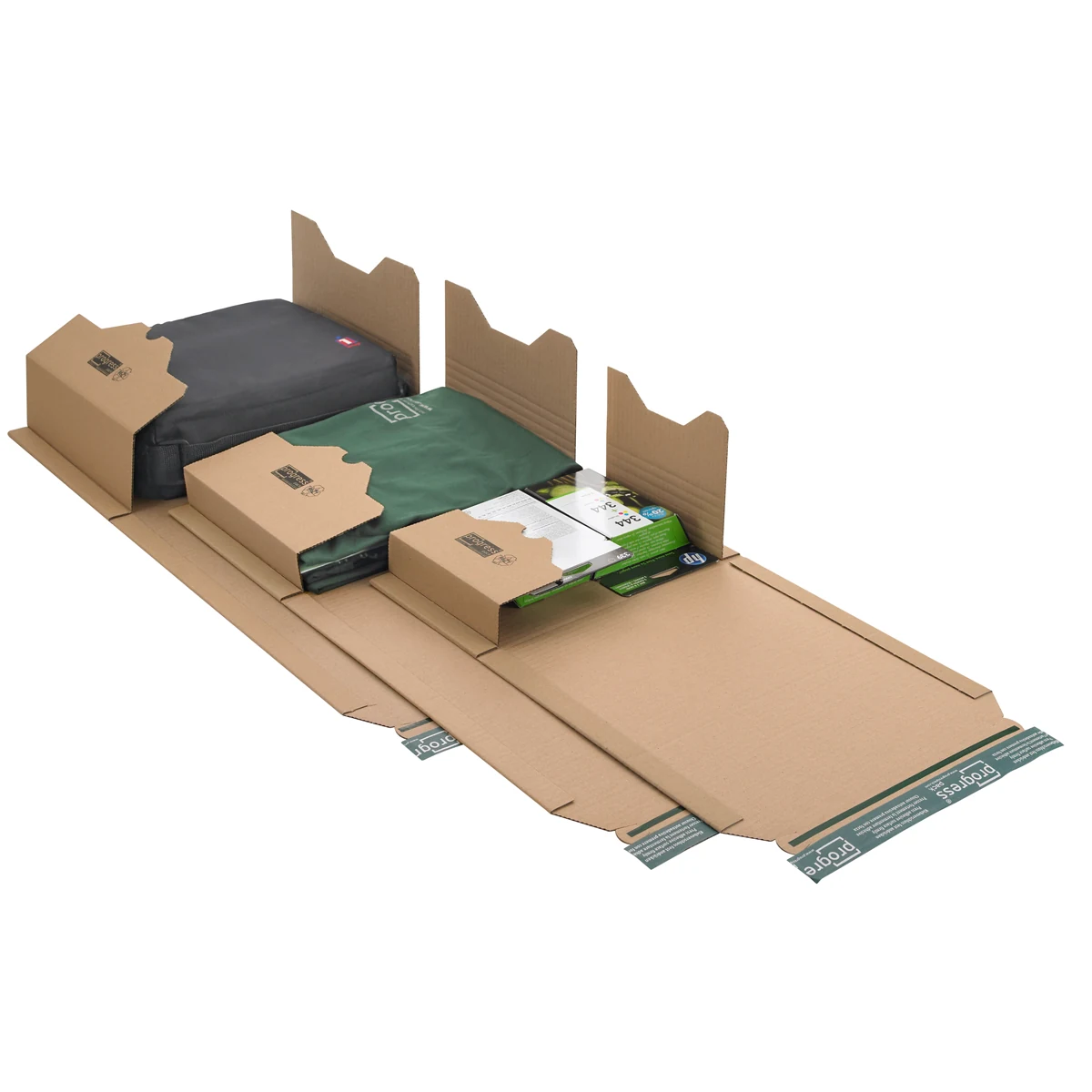 Serienabbildung zur Bauform PP B22.02 von progress packaging