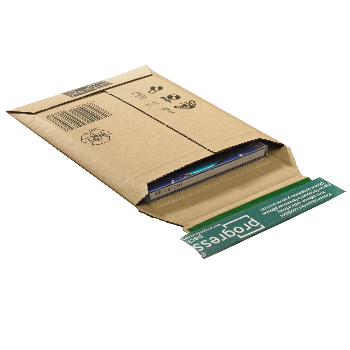 Serienabbildung zur Bauform PP W01.00 von progress packaging