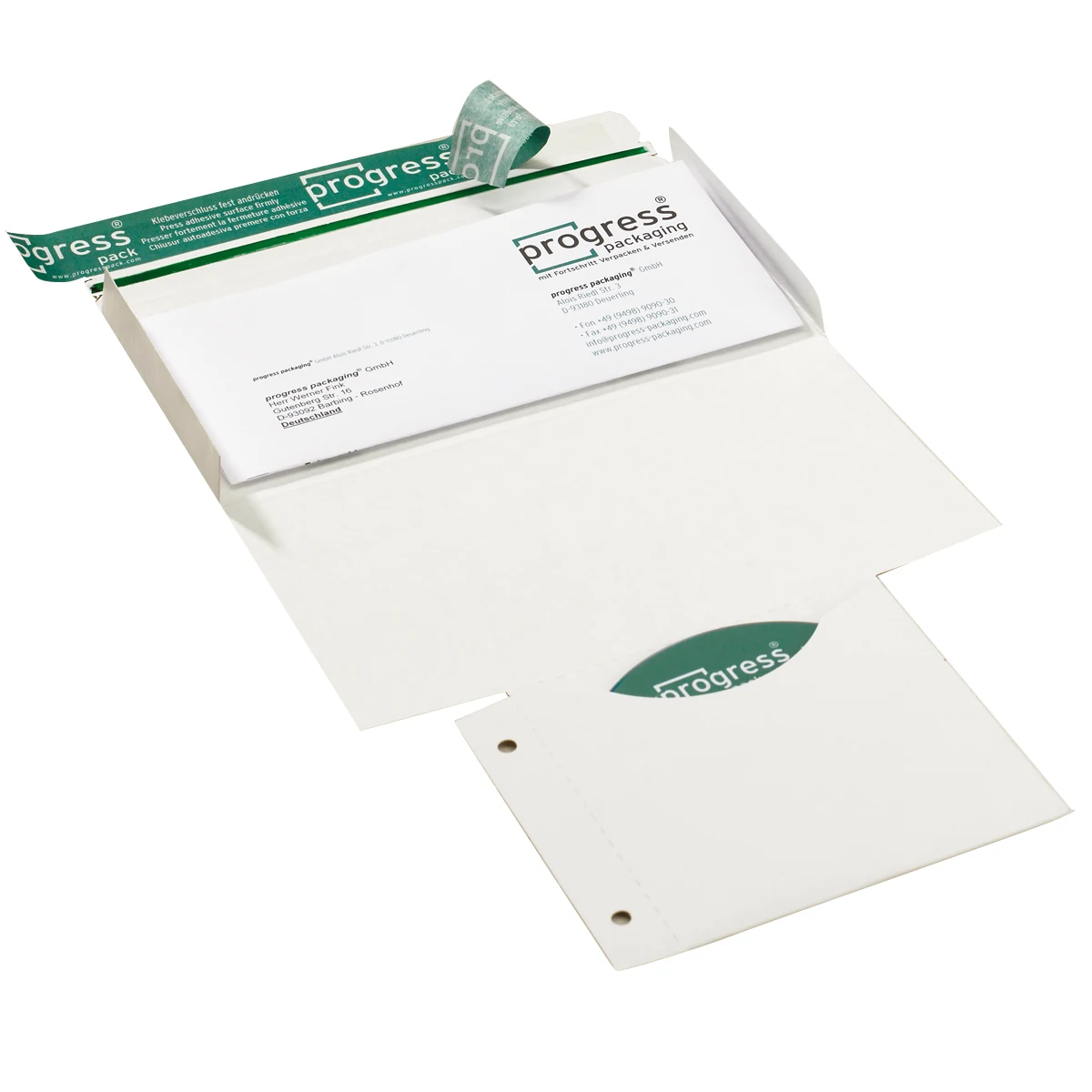 CD-Mailer DIN lang mit Archivtasche | PPC01.01 | Ansicht 1 CD-Mailer DIN lang mit Archivtasche – Produktabbildung 1