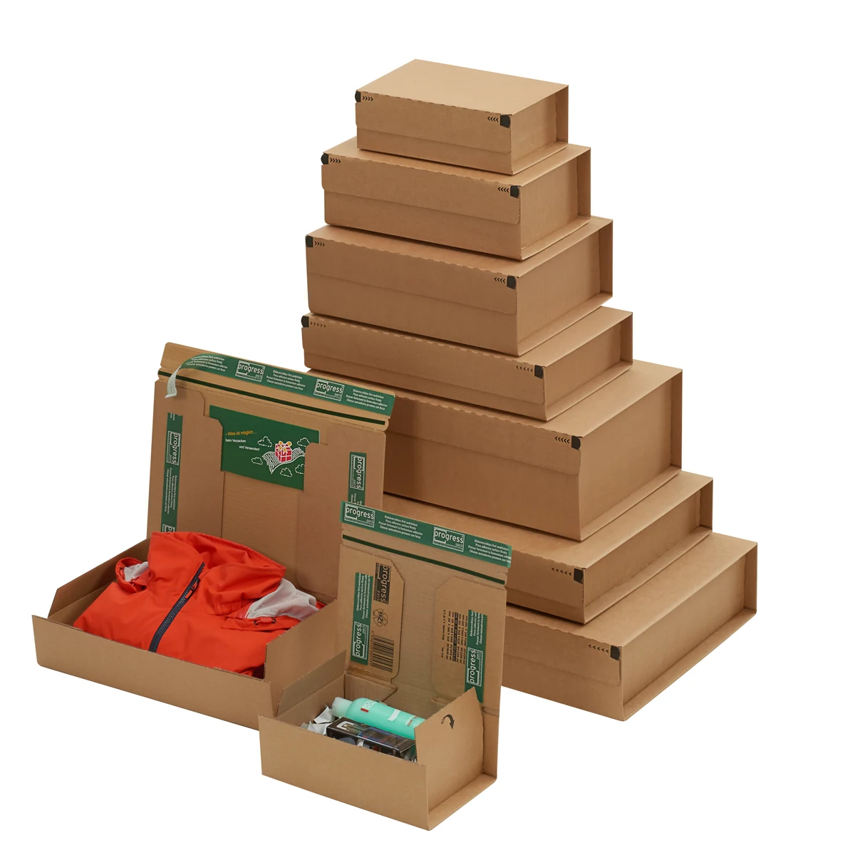 Serienabbildung zur Bauform PP K07.04 von progress packaging