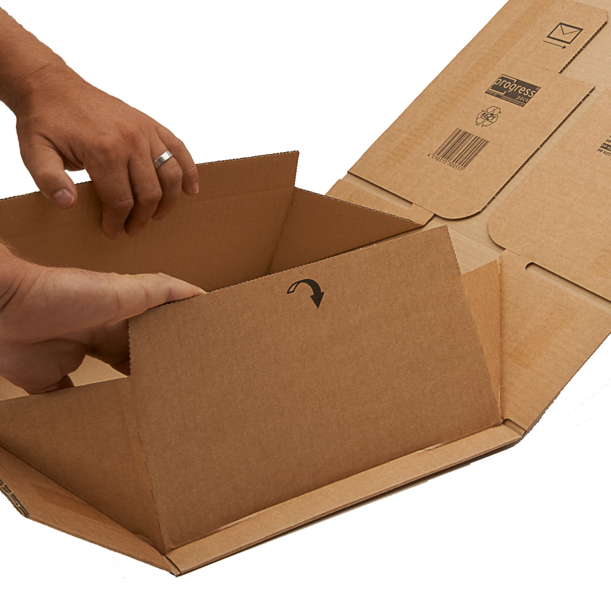 Serienabbildung zur Bauform PP K07.04 von progress packaging