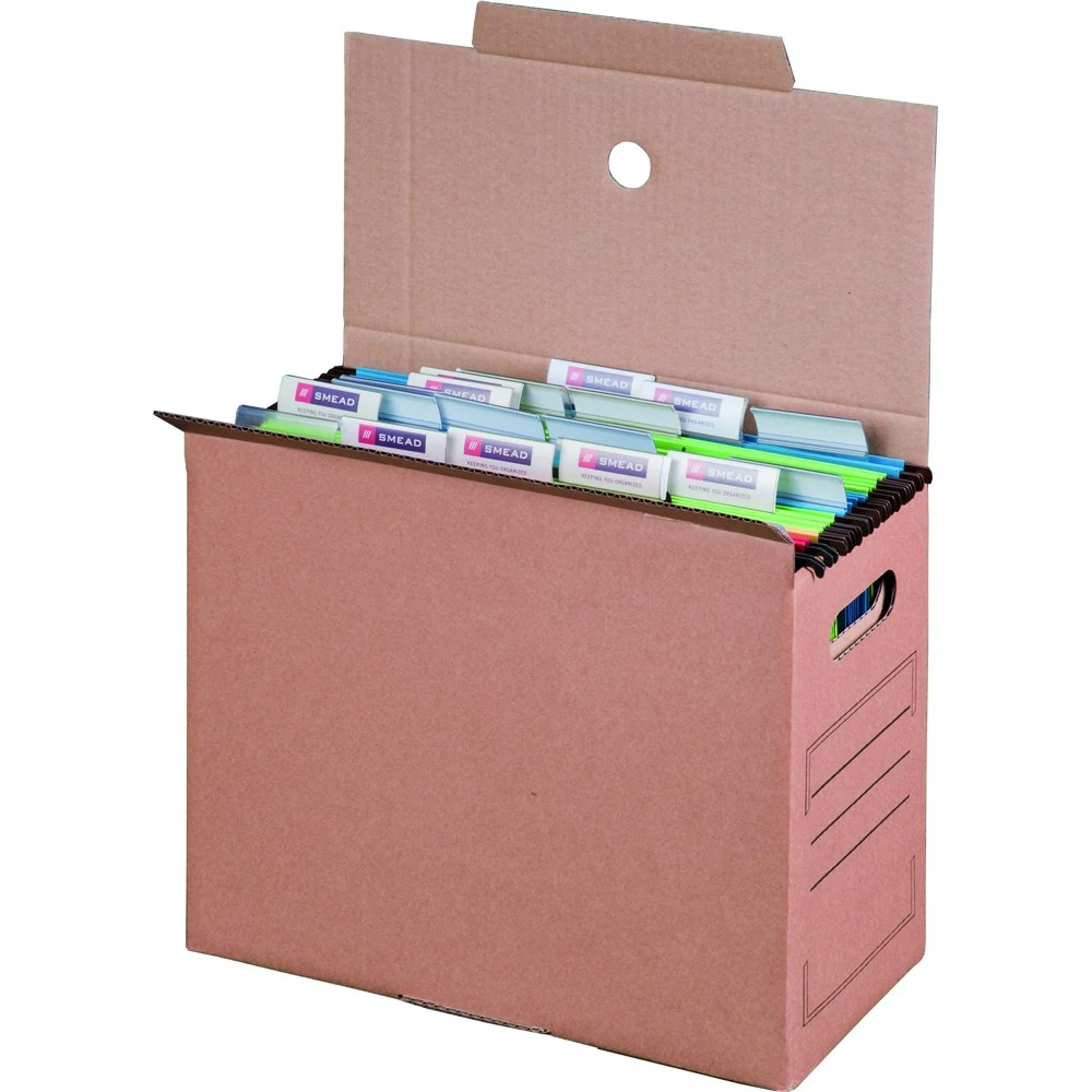 Archiv-transportbox, 327x158x279mm – Kartons für Transport und Aufbewahrung – Ansicht 1 Produktabbildung zu Archiv-transportbox, 327x158x279mm – Ansicht 1