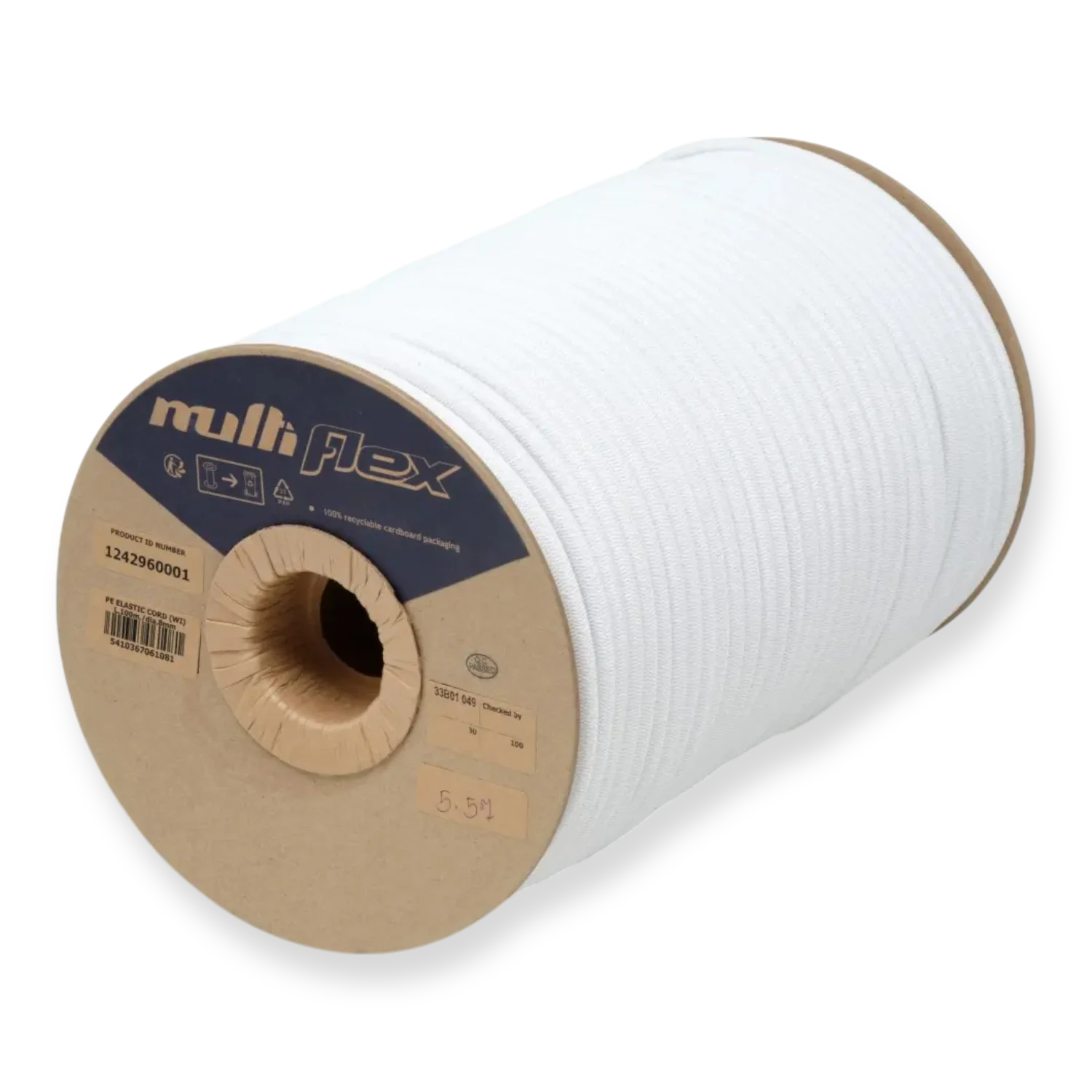 Produktabbildung zu Expanderseil 10 mm Weiß 100 Meter · Multiflex – Ansicht 1