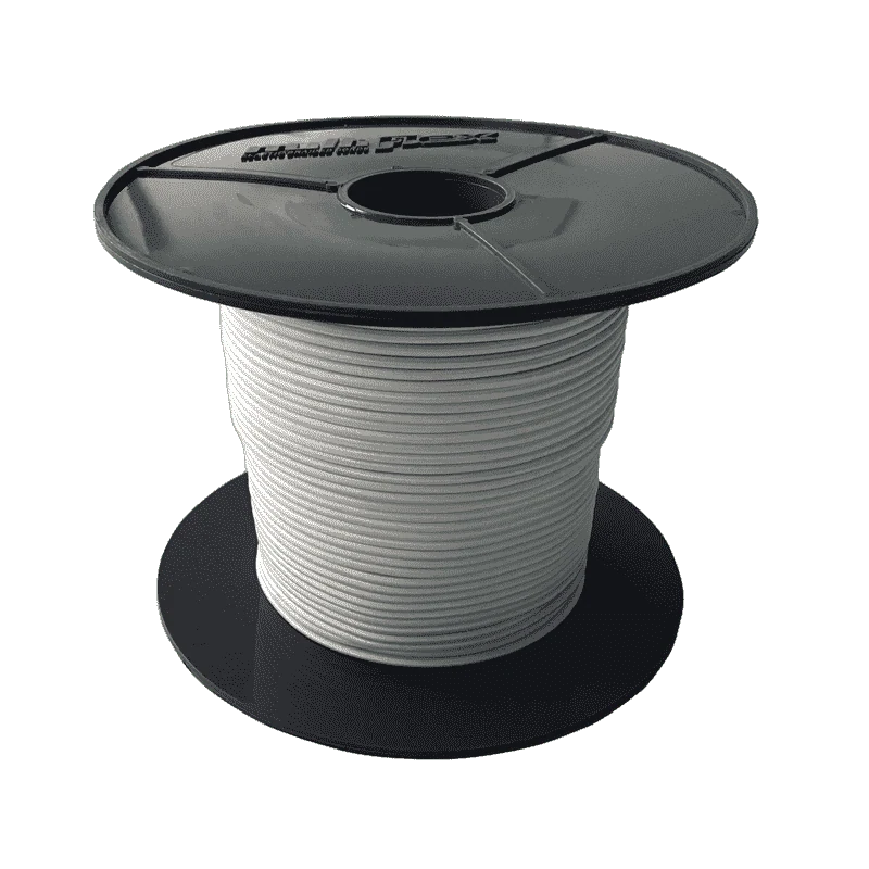 Gummiseil für Masken 2,2 mm Expanderseil Weiß · 200 Meter Rolle – Expanderseil nach Stärke und Länge wählen – Ansicht 1 Produktabbildung zu Gummiseil für Masken 2,2 mm Expanderseil Weiß · 200 Meter Rolle – Ansicht 1