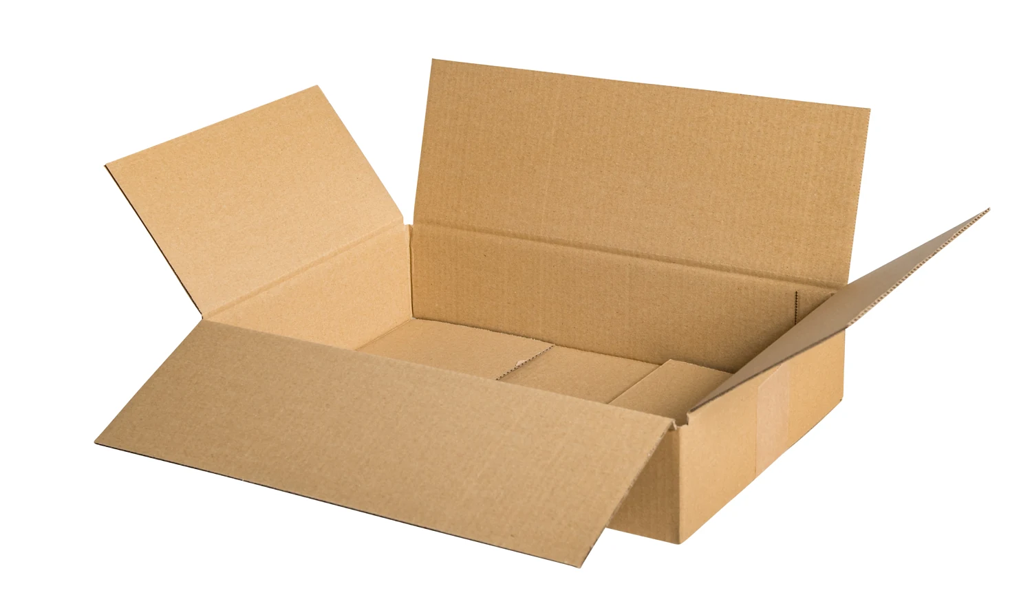 Kleinpaket Fefco0201, 345x245x70mm – Kartons für Versand und Verpackung – Ansicht 1 Produktabbildung zu Kleinpaket Fefco0201, 345x245x70mm – Ansicht 1