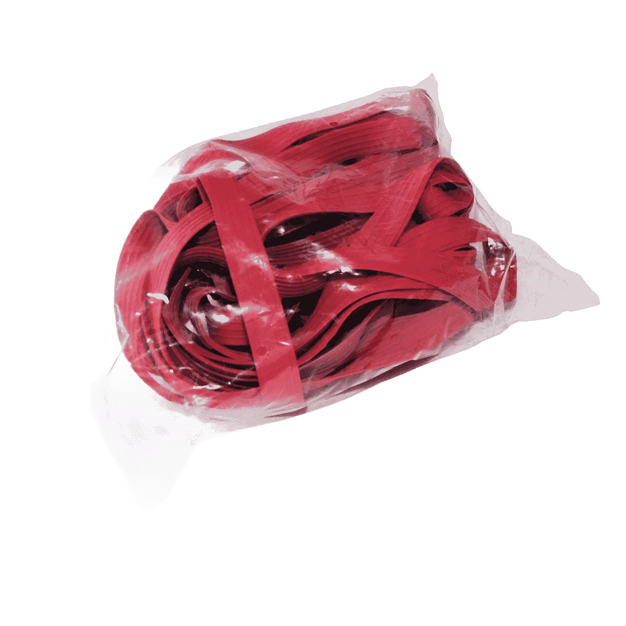 Produktabbildung zu Palettengummis 10 Stück Rot 22 mm extra stark UV-Schutz – Ansicht 1