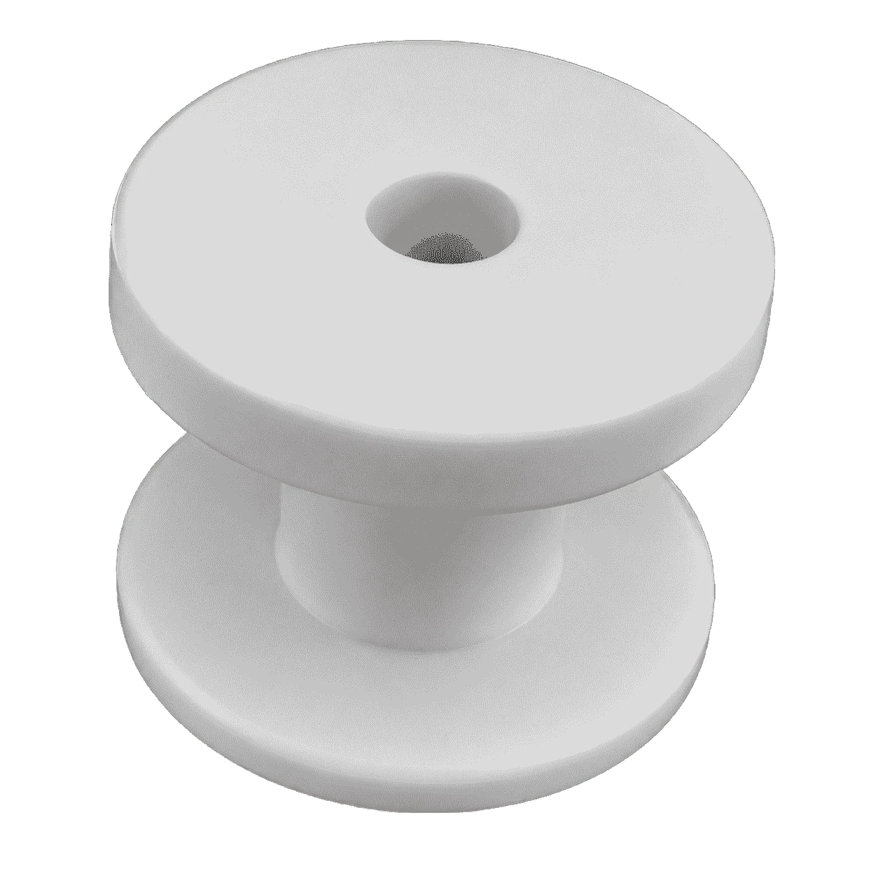 Rundknopf 8 mm Weiß · Einhängeknopf für Expanderseil – Zubehör für passende Seilverbindungen – Ansicht 1 Produktabbildung zu Rundknopf 8 mm Weiß · Einhängeknopf für Expanderseil – Ansicht 1