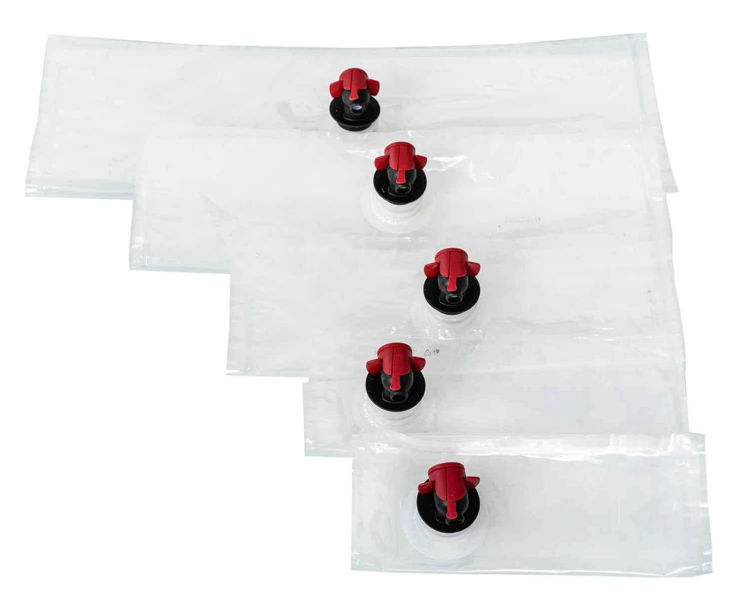 Serienabbildung des Herstellers: 1,5l Beutel für Bag-in-Box, 320x200mm (am)