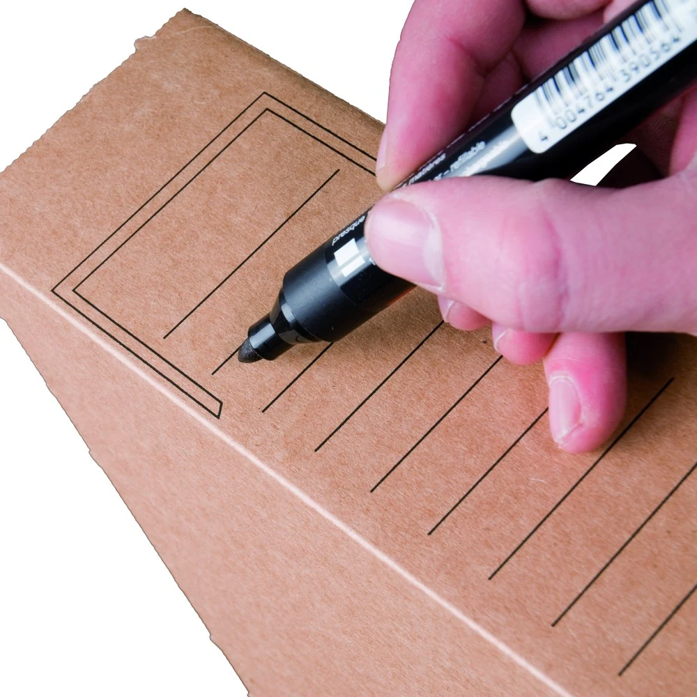 Anwendungsabbildung des Herstellers: Archiv-Stehsammler 75, 260x75x315mm