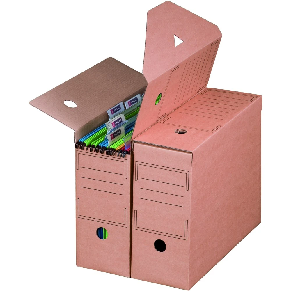 Archivbox für Hängemappen, 328x115x239mm | 226100310 | Ansicht 1 Archivbox für Hängemappen, 328x115x239mm – Produktabbildung 1