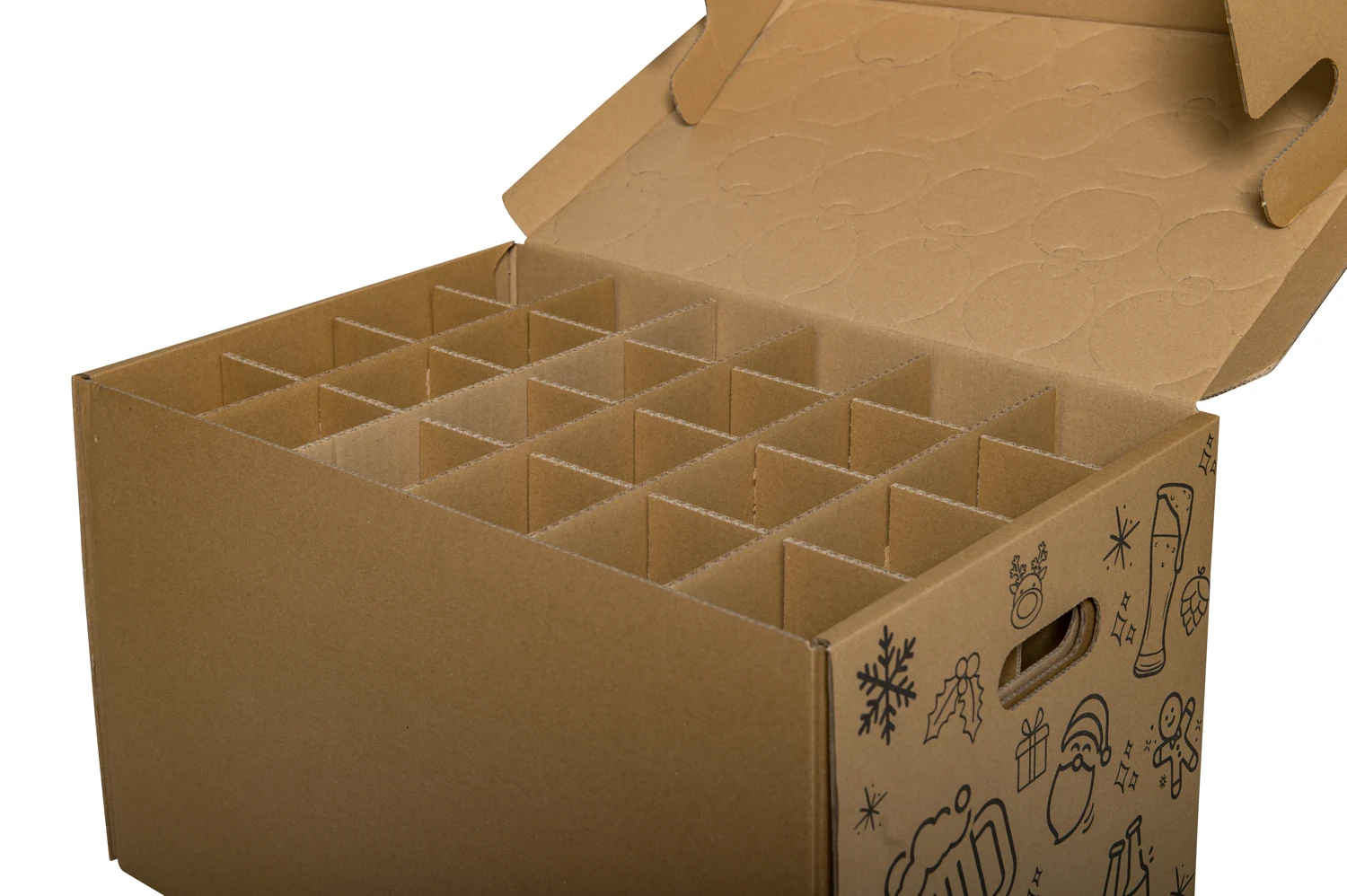 Anwendungsabbildung des Herstellers: Bier-Adventskalender, 479x322x300mm
