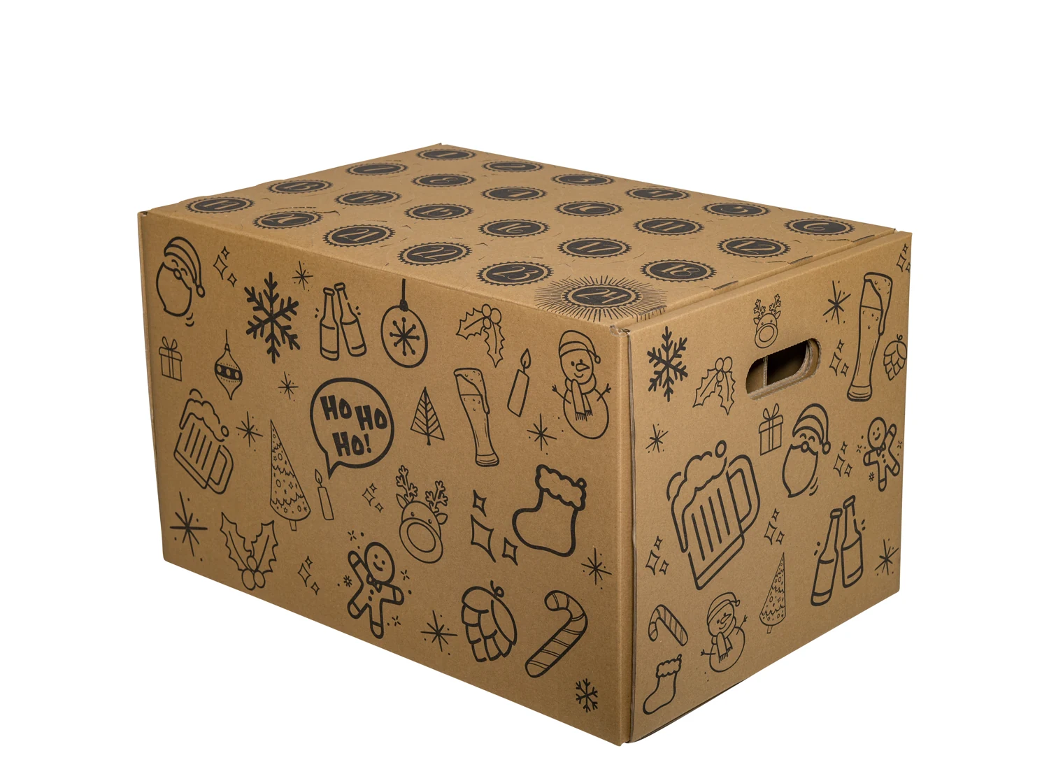 Bier-Adventskalender, 479x322x300mm – Produktabbildung 2