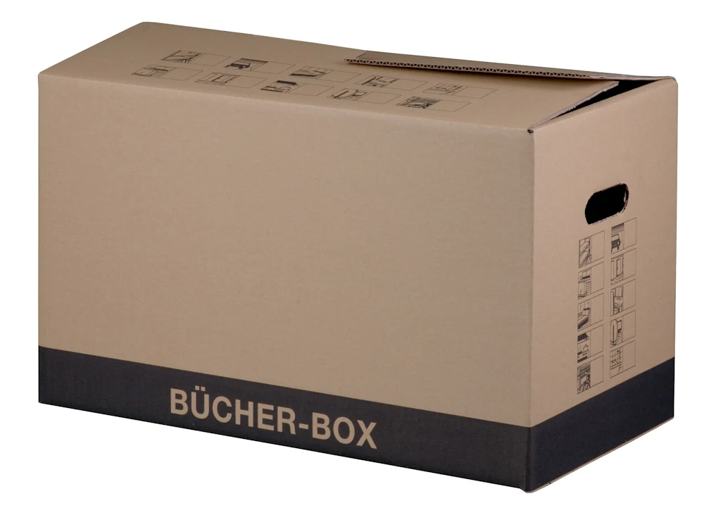 Cargo-box B Bücherbox einzeln, 150 Stck./Pal. | 222105301 | Ansicht 1 Cargo-box B Bücherbox einzeln, 150 Stck./Pal. – Produktabbildung 1