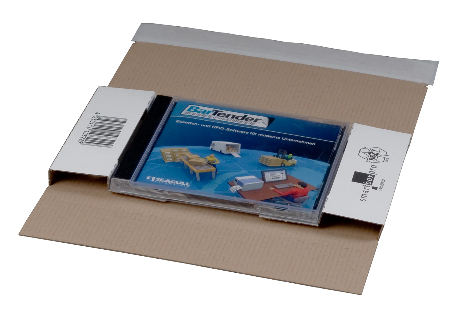 Cd-jewel-mailer DIN Lang, 225x125x12mm – Originalproduktbild