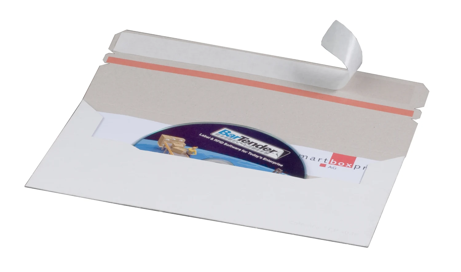 Cd-mailer DIN Lang, 218x121mm, ohne Fenster – Produktabbildung 1