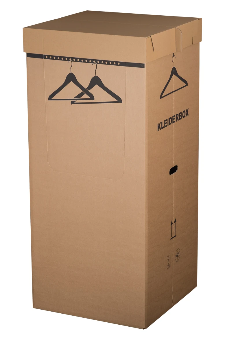 Kleiderbox, 545x545x1240mm – Originalproduktbild