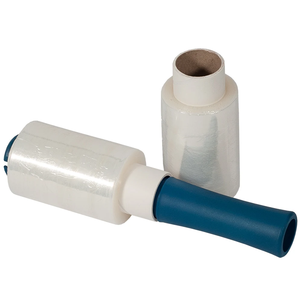 Ministretch-Set, transp., 0,1x150m, 23mµ, VE 12 – Originalproduktbild