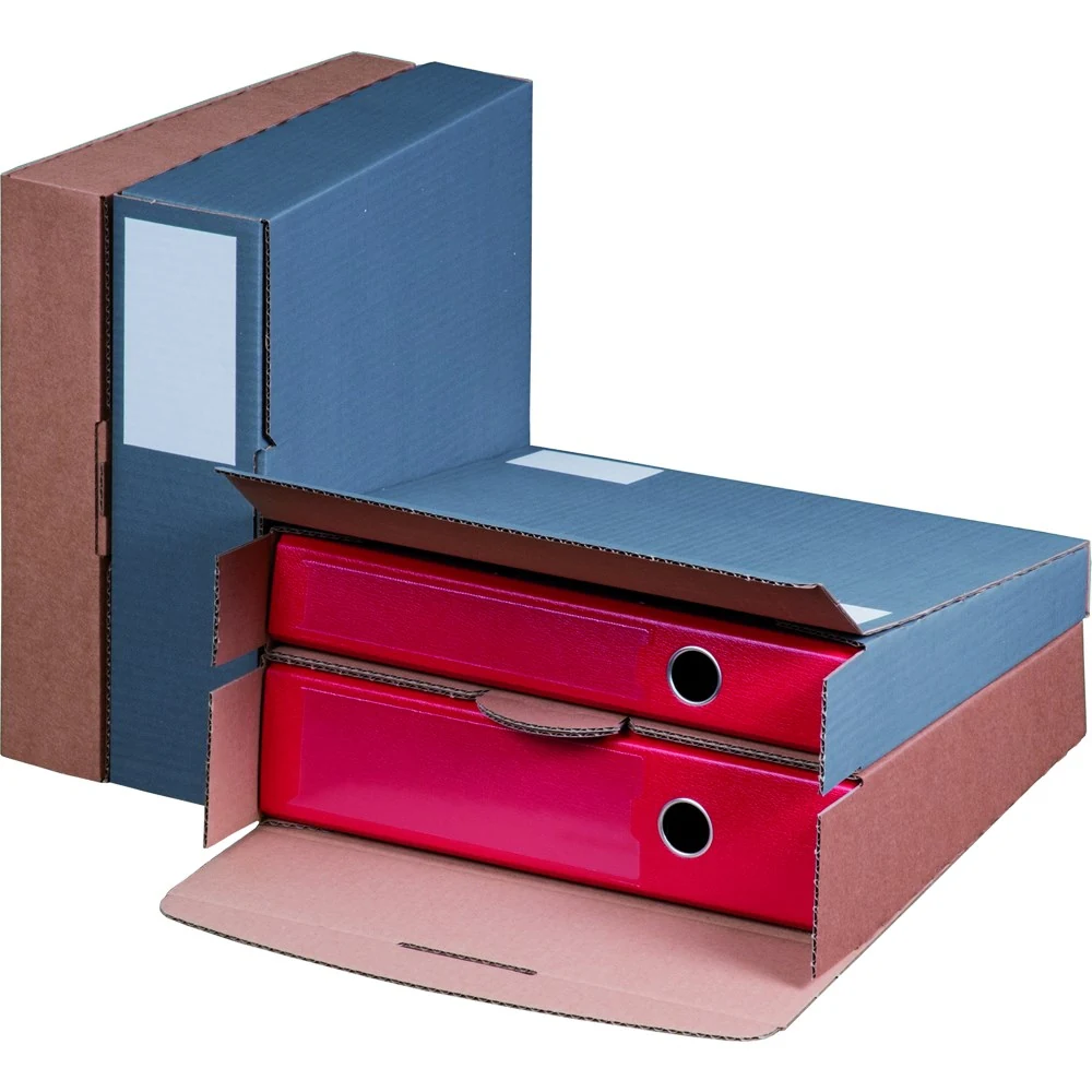 Serienabbildung des Herstellers: Ordnerversandbox 50-80b, 320x288x50-80mm