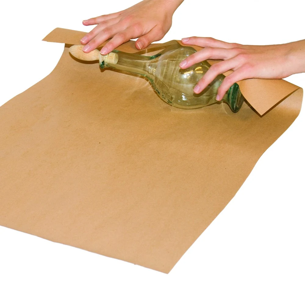 Anwendungsabbildung des Herstellers: Packpapierrolle 1,0 x 5 m