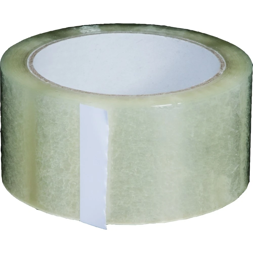 PP Klebeband transparent, 50mmx66m, low noise – Originalproduktbild