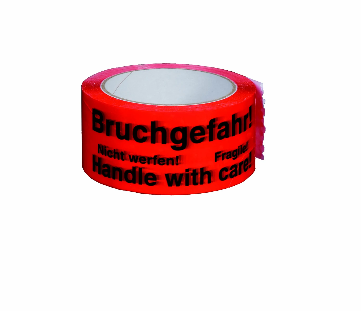 PP Signalklebeband "Bruchgefahr" - 3-sprachig – Produktabbildung 2