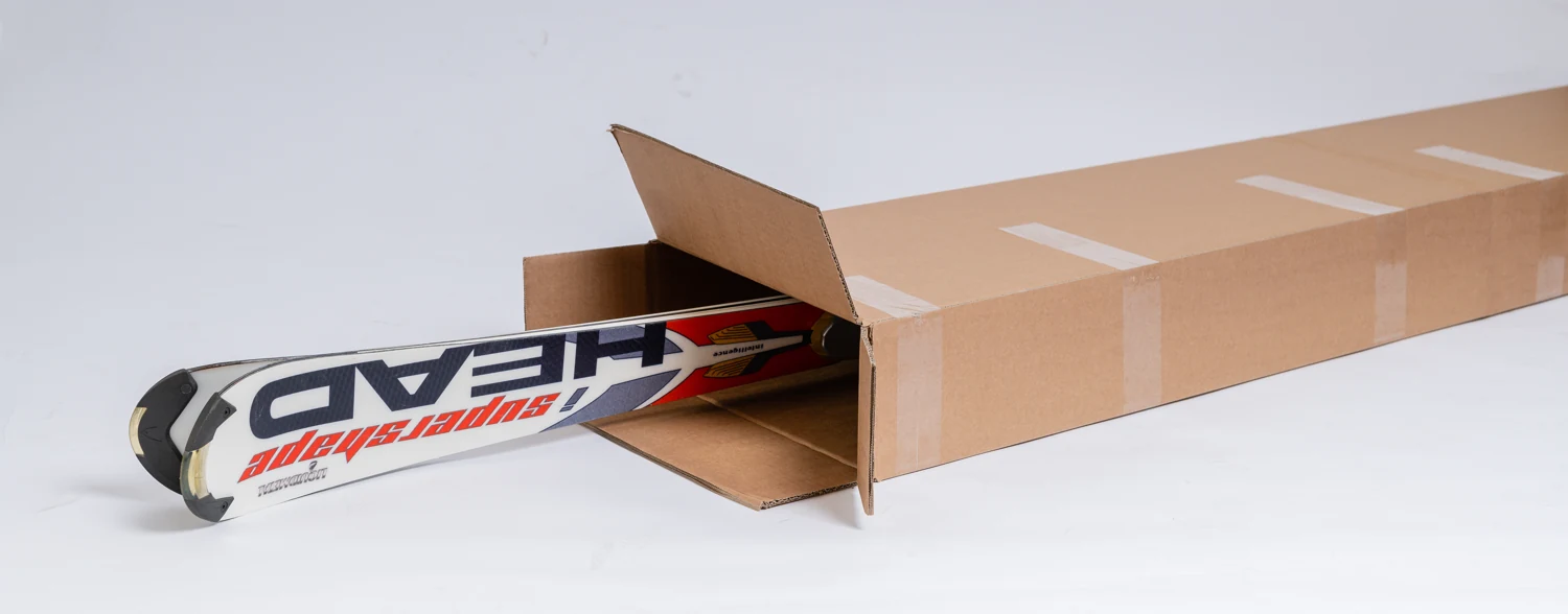 Anwendungsabbildung des Herstellers: Skikarton - alternativ, 290x125x1714mm, Ve5