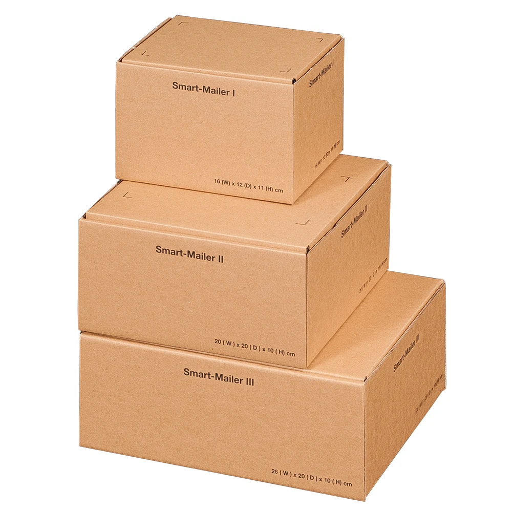 Serienabbildung des Herstellers: Smart-Mailer 1 , braun, 160x120x110mm